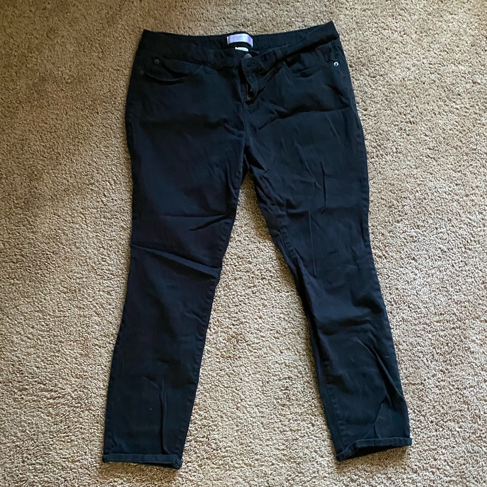 No Boundaries Black Skinny Worn Once Size 17